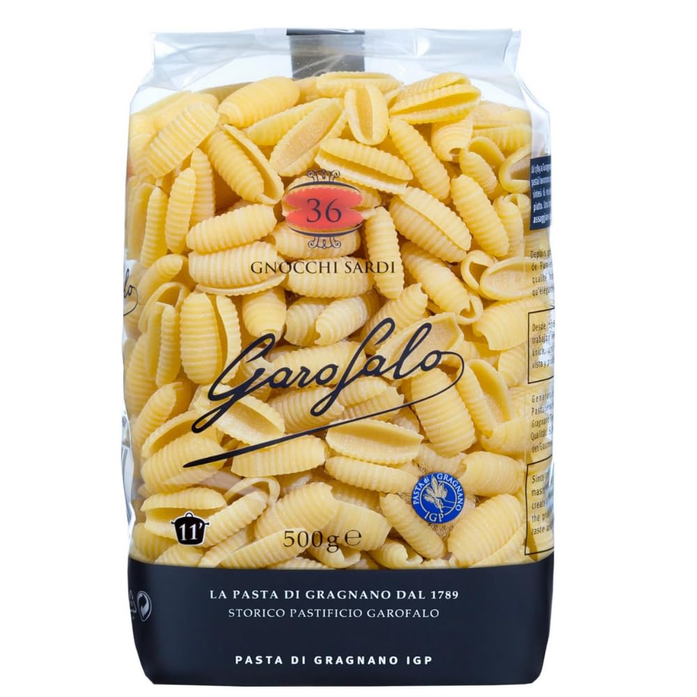 Garofalo Gnocchi Sardi Short Pasta - 100% Durum Wheat Semolina | 500g