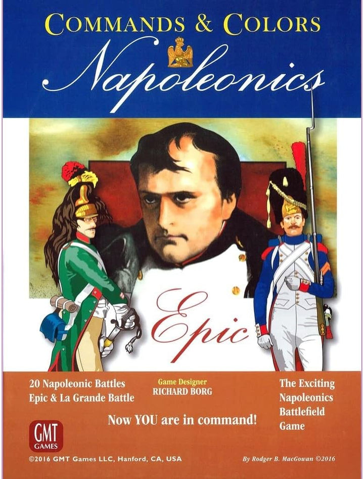 GMT Games Commands and Colors: Napoleonics - EPIC Board Game Expansion (1608)