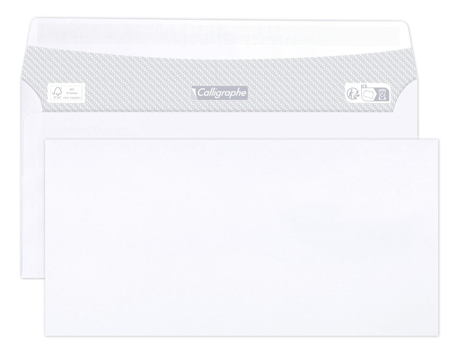 Calligraphe 5965C Business Envelopes - DL (110x220mm) | 50 Pack | 80g/m² | Self-Adhesive