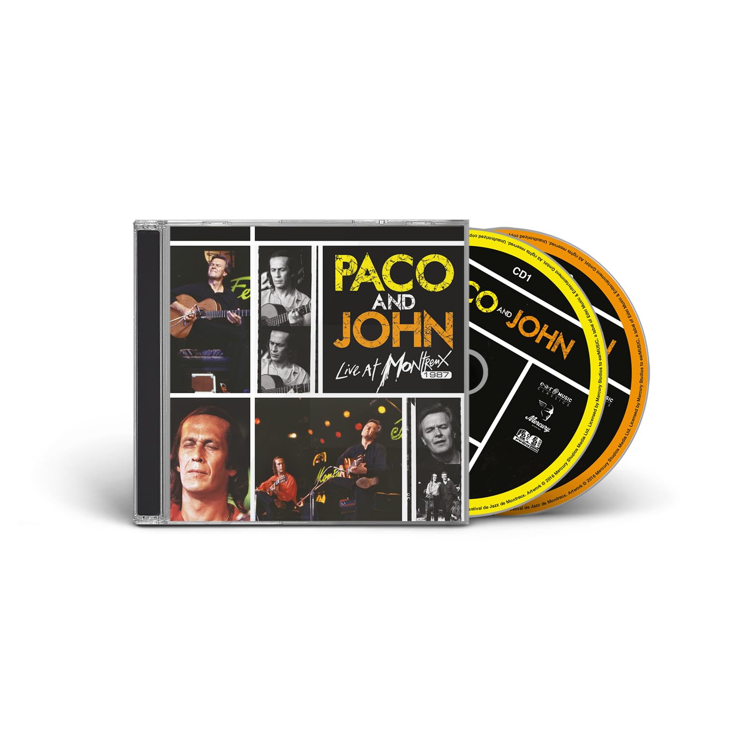 Paco de Lucia and John McLaughlin - Live at Montreux 1987 [2 Audio CD] 1