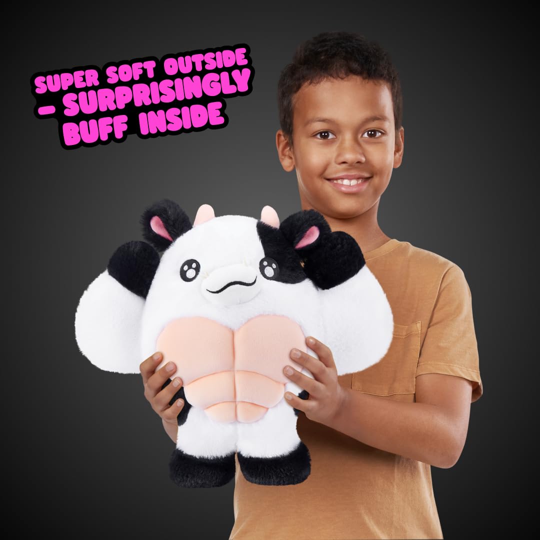BUFFYS Cow Soft Doll - 8 Inch Plush | Collectible | Ages 3+ 4