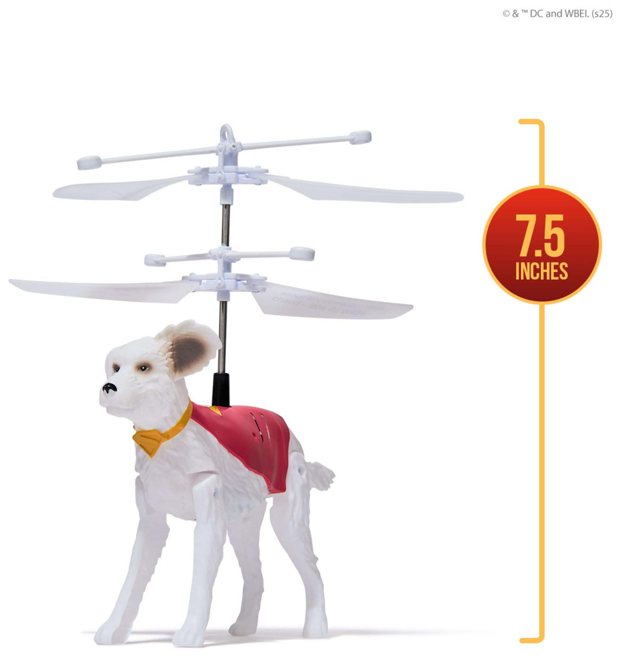 SUPERMAN Up in the Sky! Flying Krypto RC Toy - Hand-Controlled Flight, Ages 4+ 2