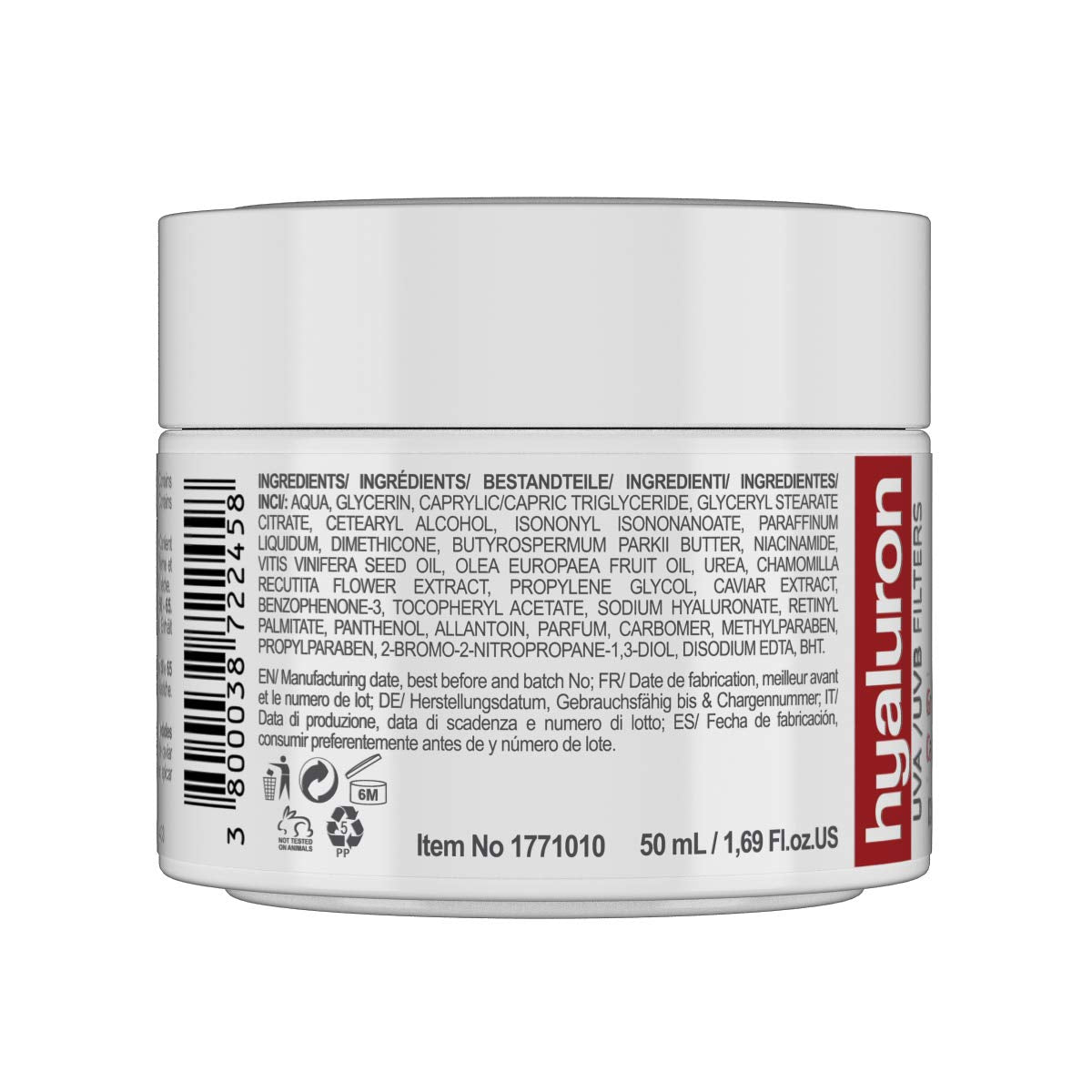 RevitaLAB Hyaluron Anti-Ageing Day and Night Cream with Retinol & Caviar - 50 ml
