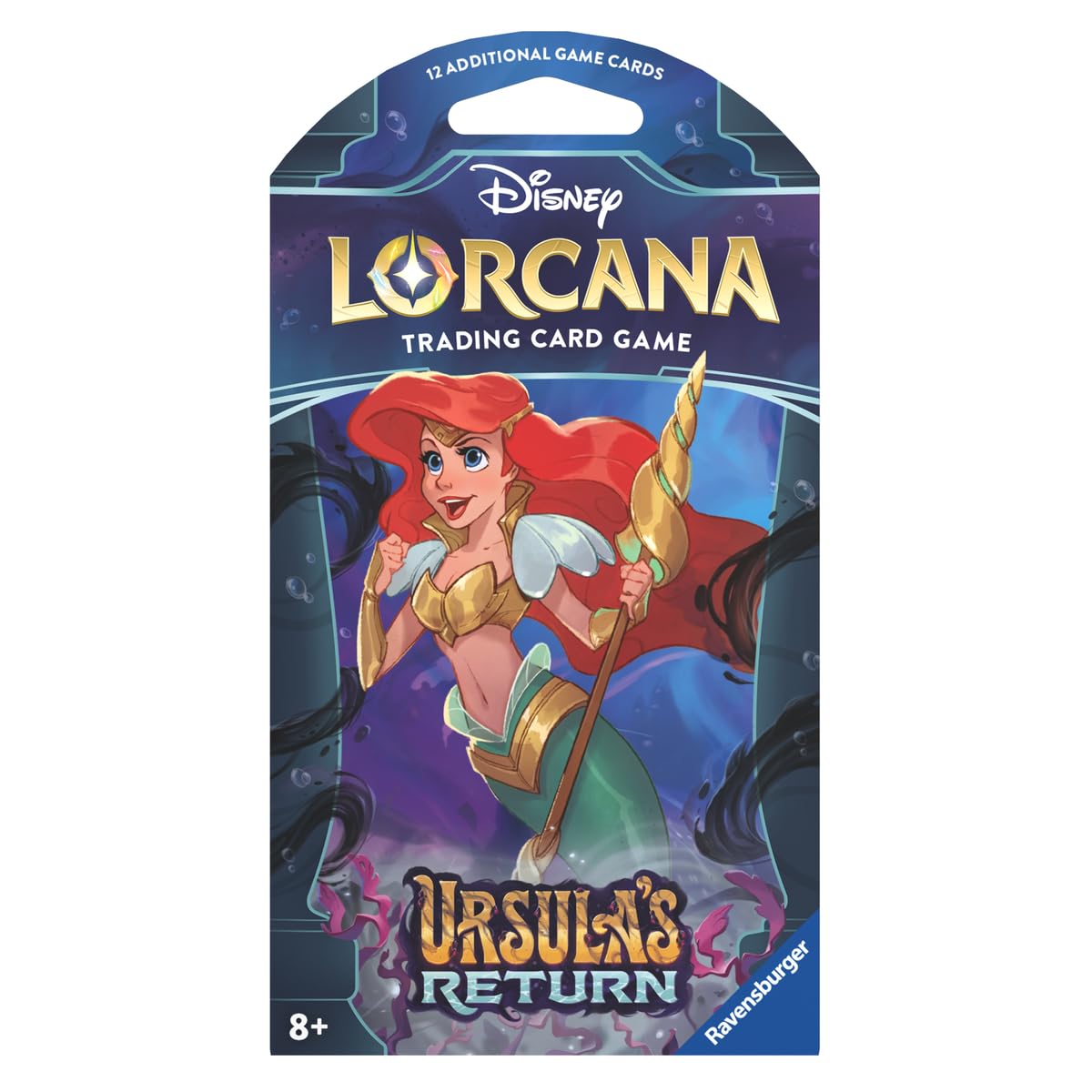 Ravensburger Disney Lorcana Trading Card Game Booster Pack | Ages 8+ | Ursula's Return Set