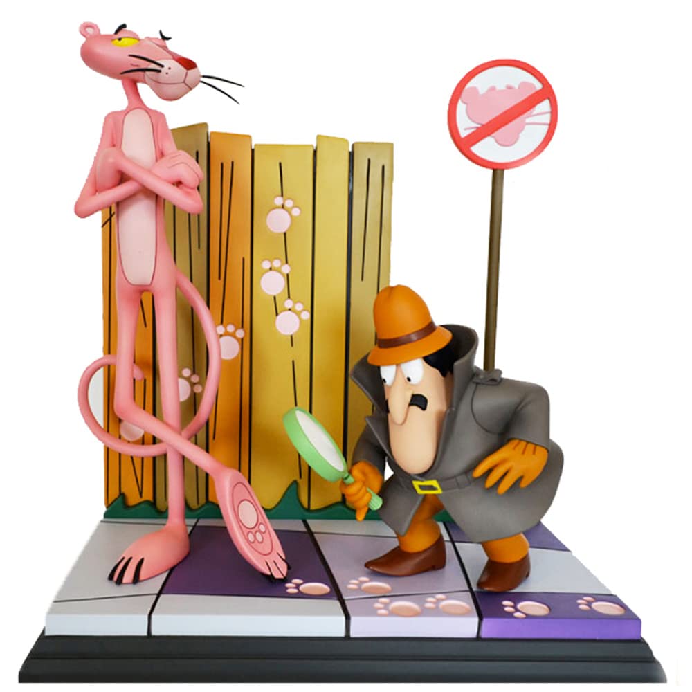 Hollywood Collectibles Group The Pink Panther (1963) - Pink Panther & The Inspector Vinyl Statuette 2