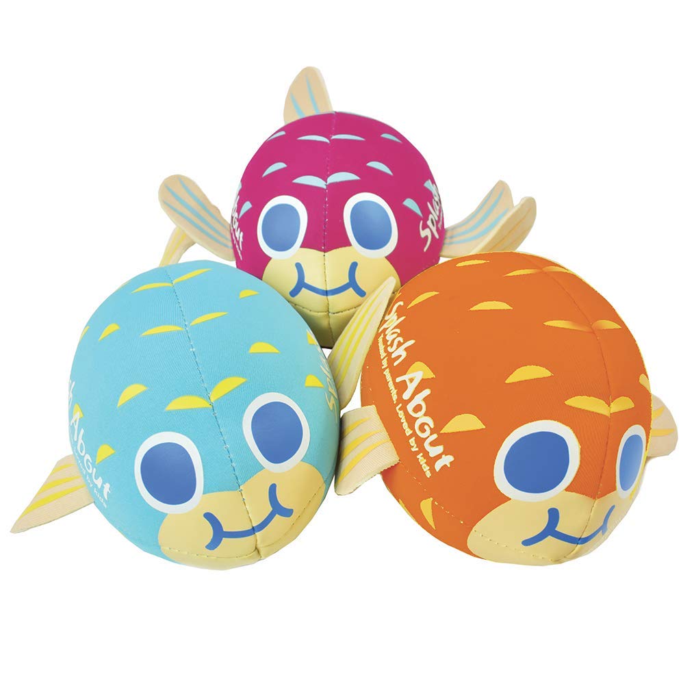 Splash About Neoprene Pufferfish Water Toy - Pool & Bath Play for Babies 1