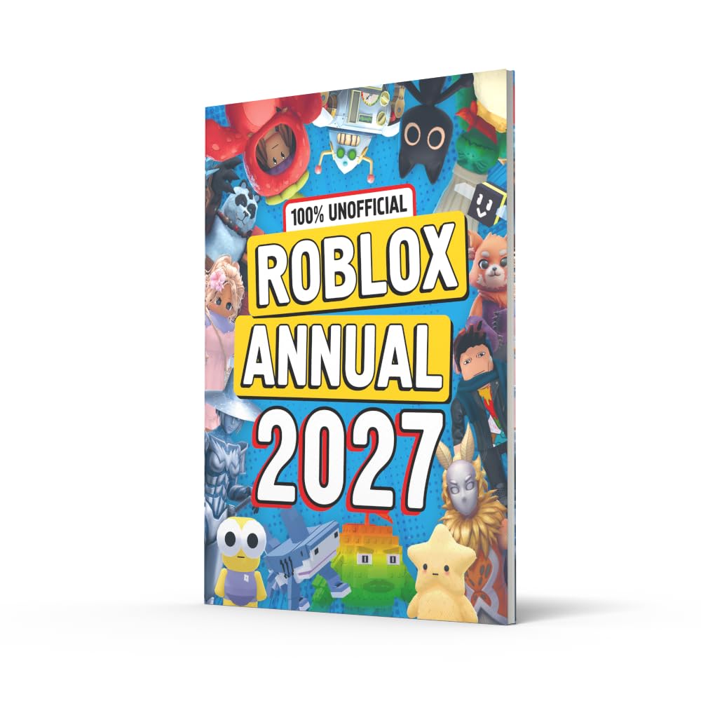 100% Unofficial Roblox Annual 2027 - Over 100 Games | Hardcover | Ages 6-12