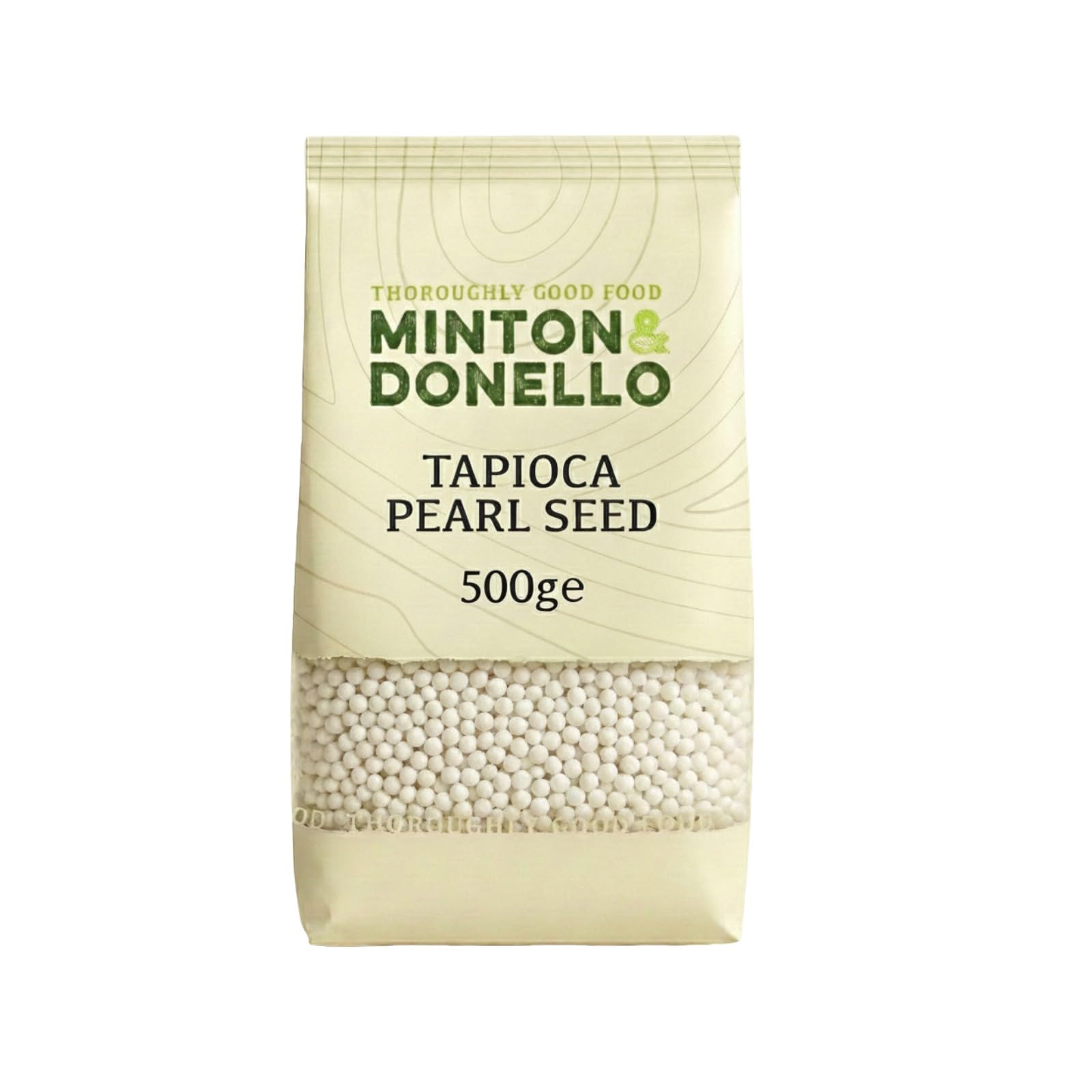 Minton & Donello Tapioca Seed Pearls - Soft, Light & Chewy | 500g Pack 1