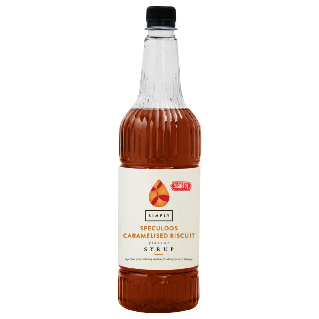 Simply Sugar Free Speculoos Caramelised Biscuit Syrup, Vegan & Nut Free