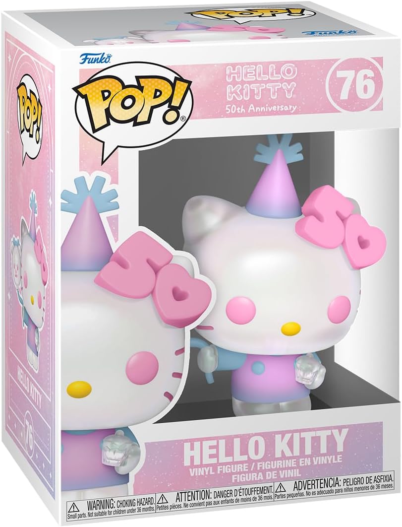 Funko POP! Sanrio: Hello Kitty 50th - Hello Kitty With Balloons - Collectable Vi