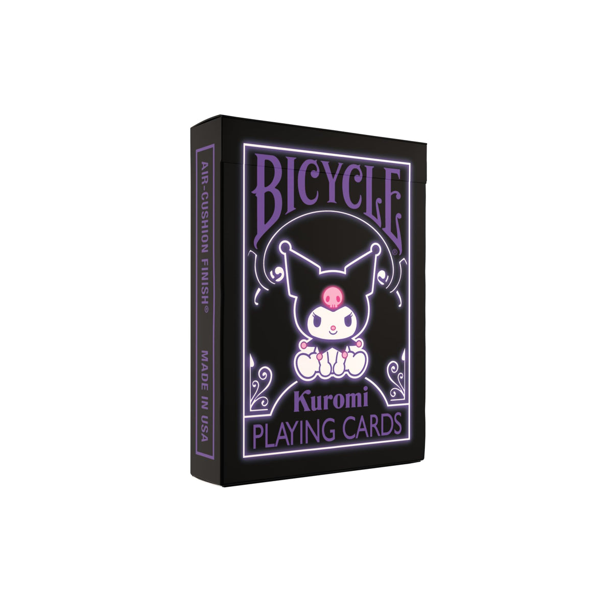 Bicycle Kuromi Playing Cards - Sanrio Collaboration | Air Cushion Finish | Made in USA