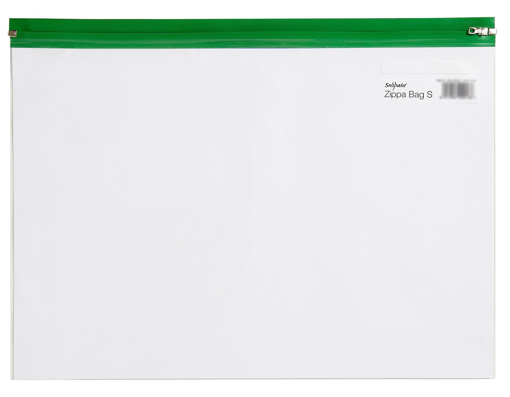 Snopake A5 Zippa-Bag 'S' Classic File Pocket with Write-On Label | Pack of 5 | Polyethylene 5
