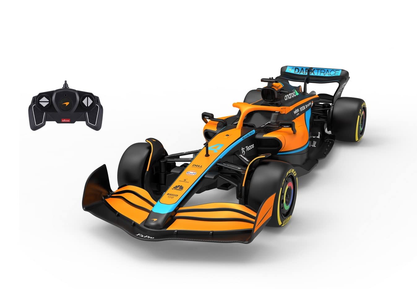 CMJ RC Cars McLaren F1 MCL36 RC Car - 1:18 Scale | 2.4Ghz Control | Up to 8.2km/h