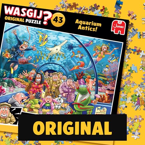 Jumbo Wasgij Original 43 - Aquarium Antics 1000 Piece Jigsaw Puzzle 8