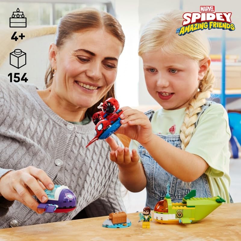 LEGO Marvel Spidey: Underwater Vehicles Building Set 11207 | Ages 4+ | 3 Submarines 2