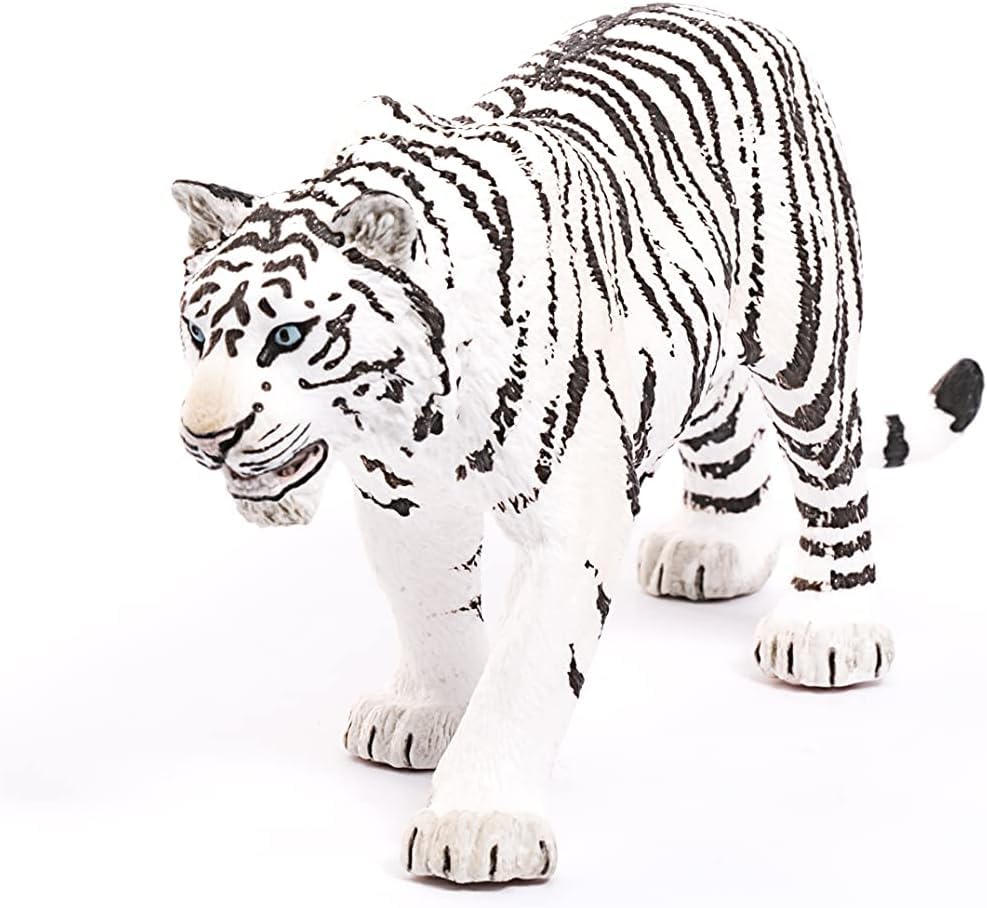 Schleich White Tiger Animal Figure - Wild Life, 13 cm