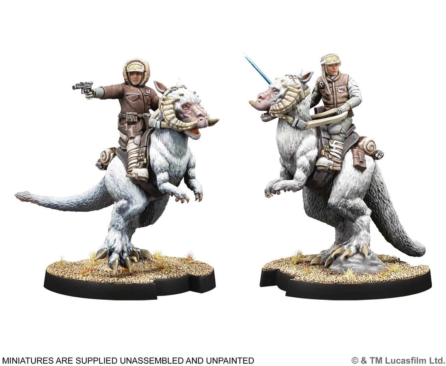 Star Wars: Legion - Captain Solo & Commander Skywalker on Tauntauns Expansion | Standard Edition | Asmodee 3
