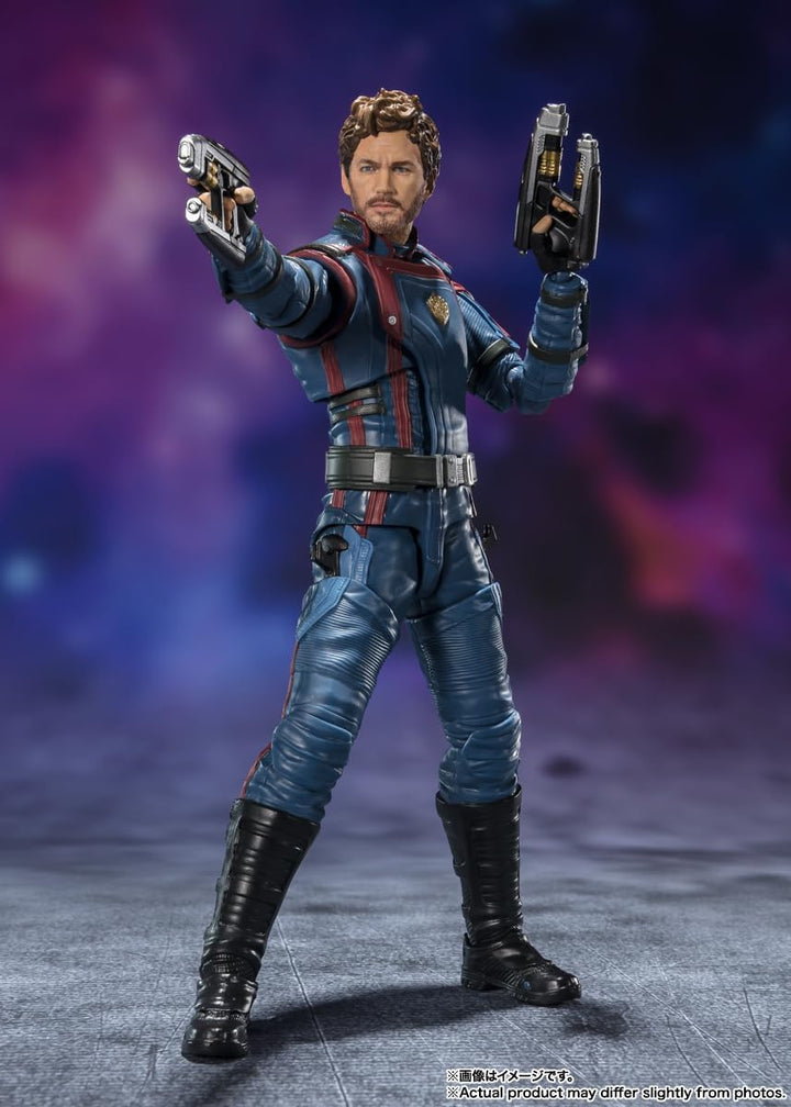 GOTG 3 - Star-Lord & Rocket Raccoon - Figurine S.H. Figuarts 6-15cm