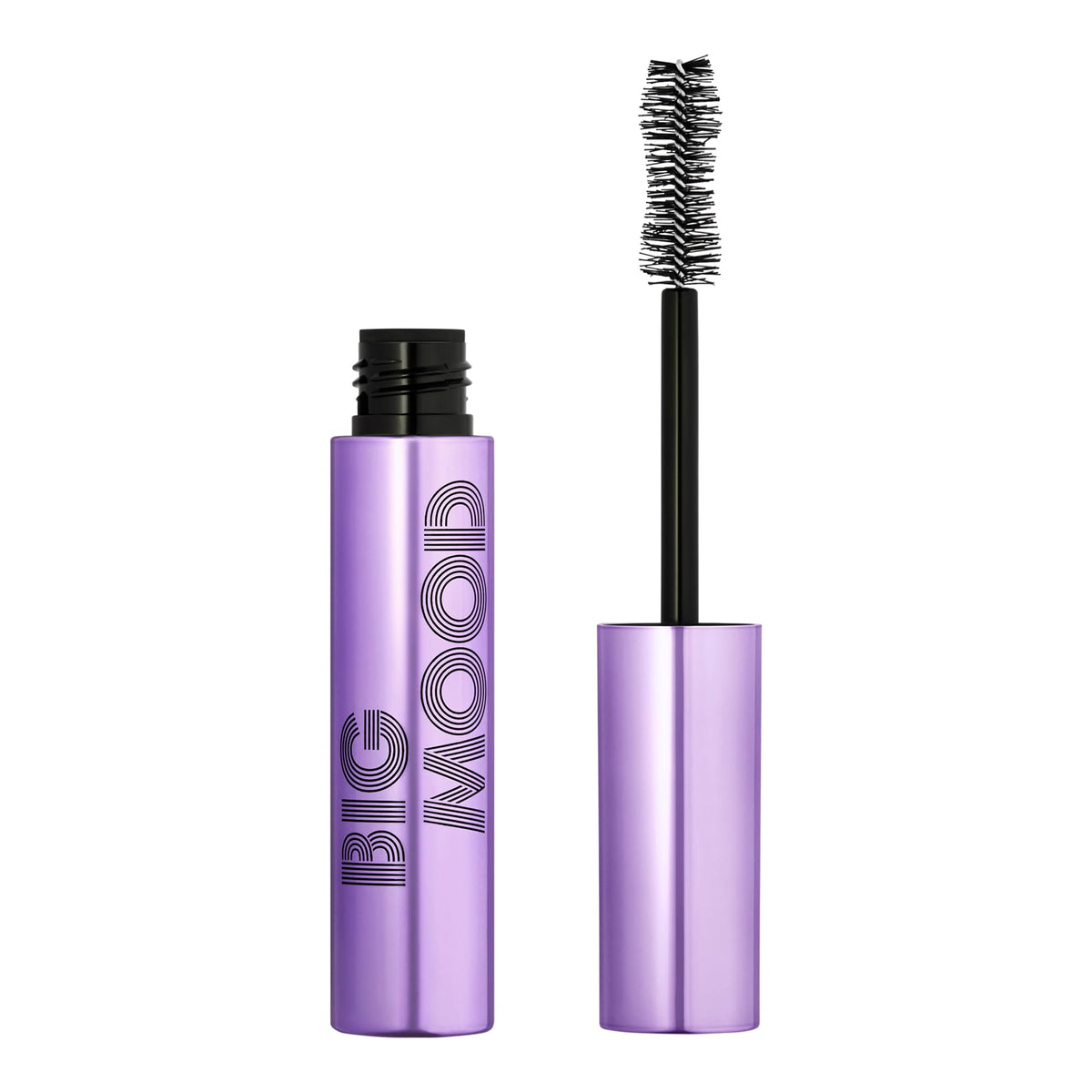 e.l.f. Big Mood Mega Volume & Lifting Mascara - Bold Volume & Instant Lift | Deep Brown | Washable