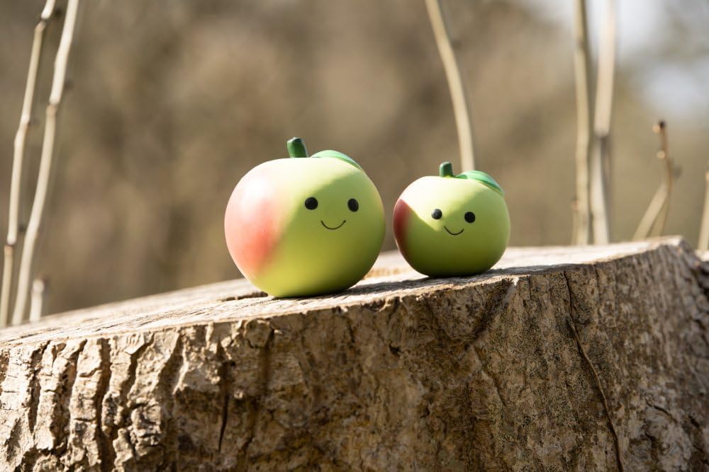 Petface Latex Apple Soft Chew Dog Toy - Small Size | Durable Squeak Toy 5