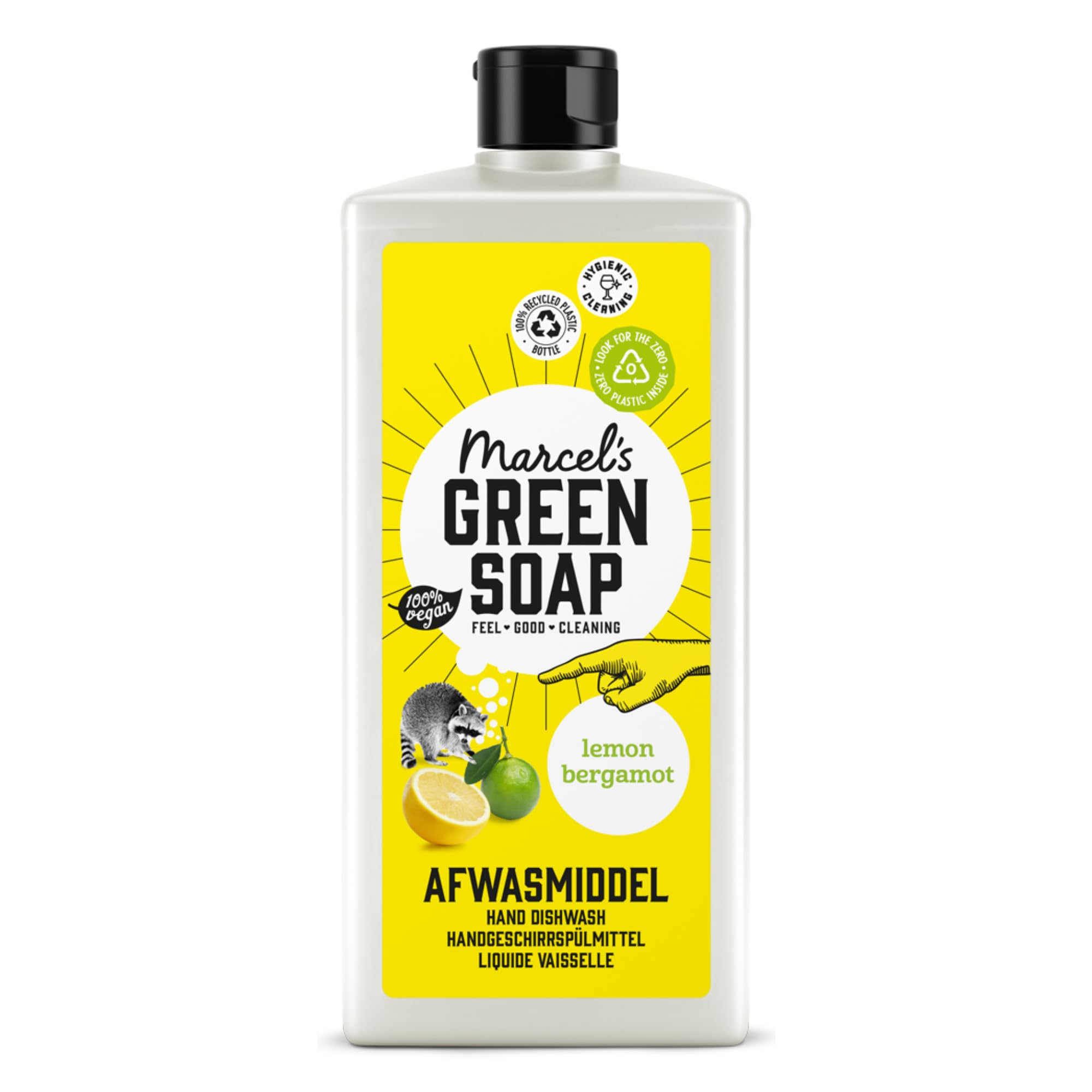 Marcel's Green Soap - Washing Up Liquid Lemon & Bergamot - Dishwashing Liquid 1