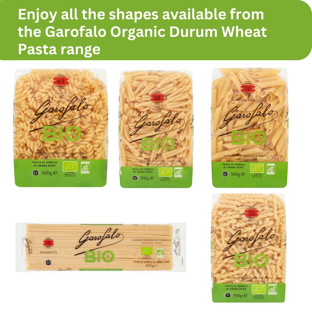 Garofalo Organic Gemelli Italian Dried Pasta, 500g