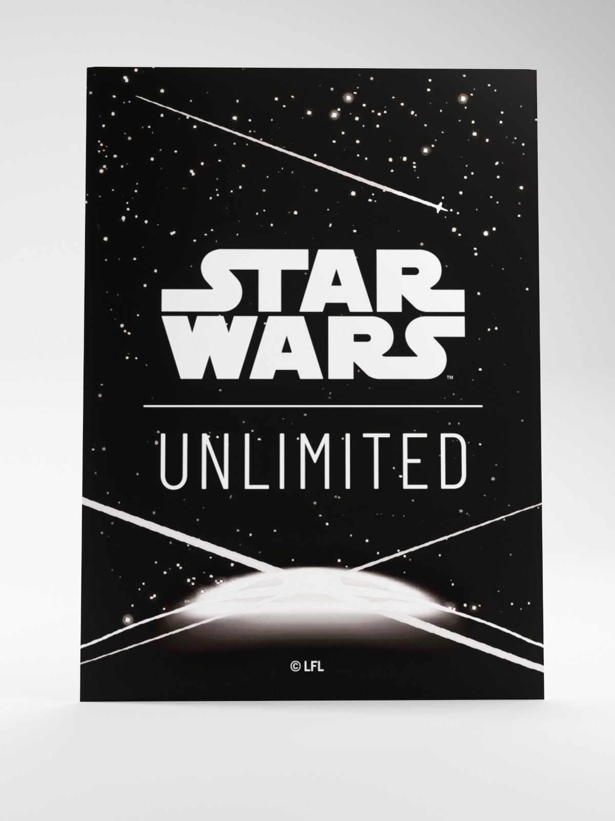 Gamegenic Star Wars: Unlimited Premium Art Sleeves - Card Back White | 62 Count | Standard Size