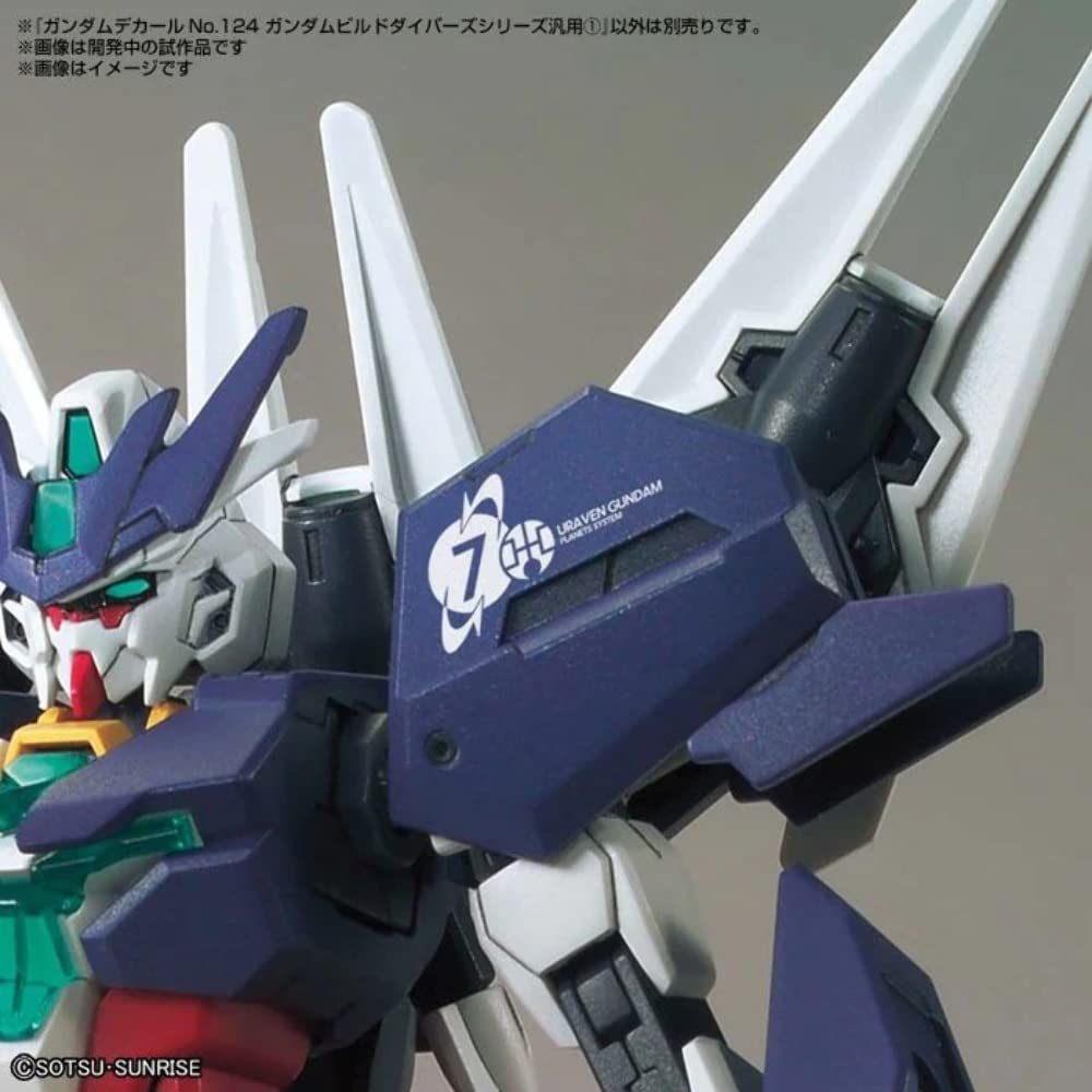 BANDAI Gundam Build Divers Re:RISE GD-124 Multi-Use 1 Water Decals - 1/144 Scale