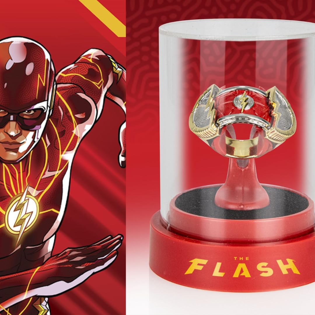 DC Comics r�plique Flash Prop Ring with Display