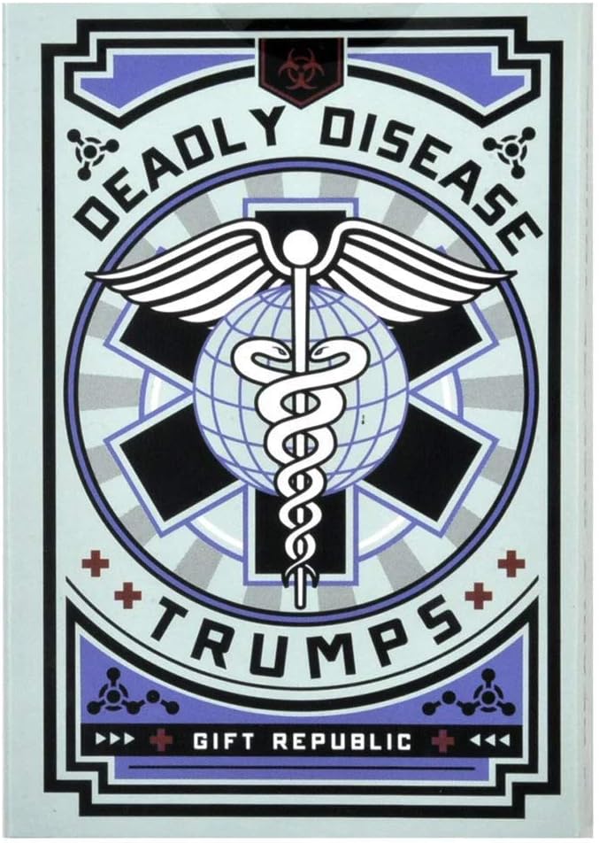 Gift Republic Deadly Disease Trumps Card Game 1