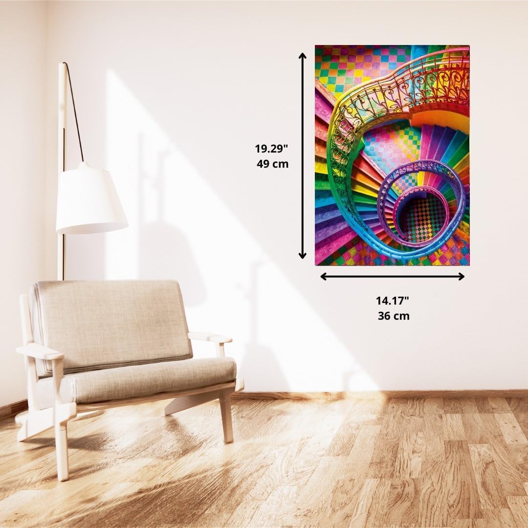Clementoni Colorboom Stairs Jigsaw Puzzle - 500 Pieces | 49 x 36 cm 7