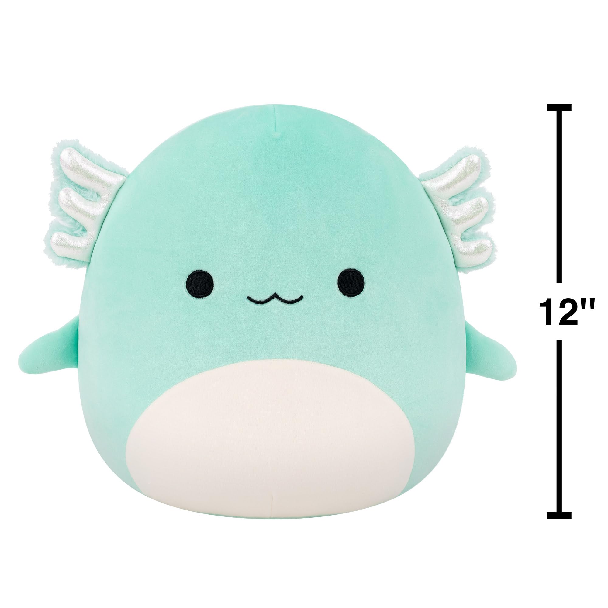Squishmallows Anastasia the Teal Axolotl Soft Doll - 30 cm Plush | Ultra-Soft Polyester 6