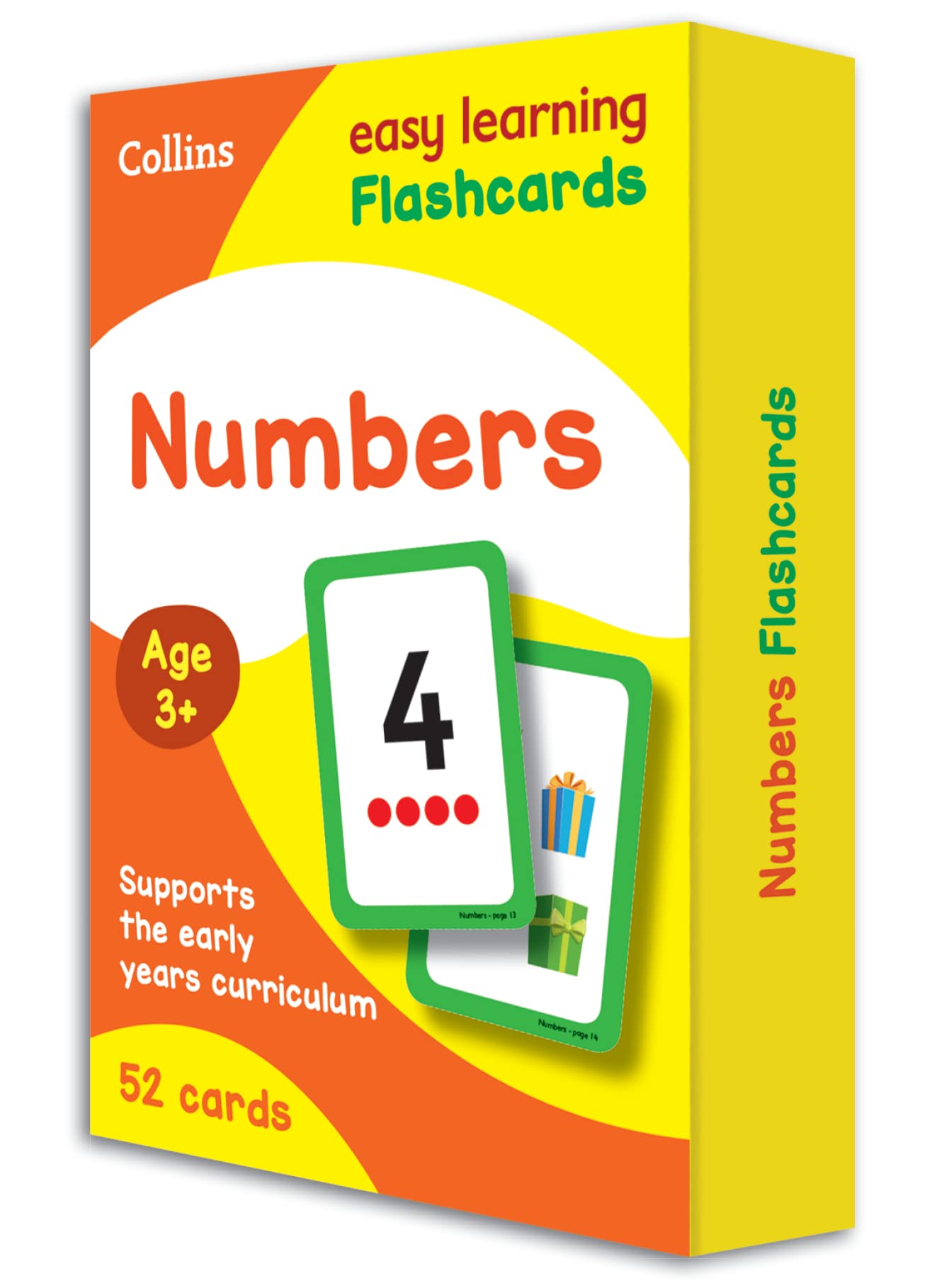 Collins Easy Learning Preschool Numbers Flashcards | Ages 3-4 | Maths Learning