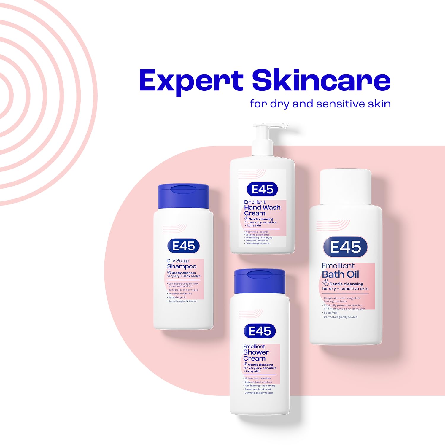 E45 - Emollient Wash Cream (250 ml) 12