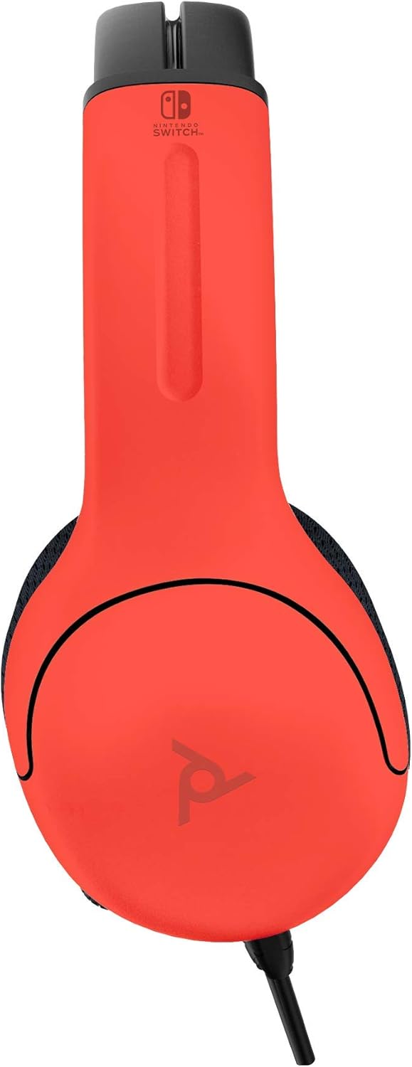 PDP LVL40 Wired Stereo Headset for Nintendo Switch - Joy-Con Blue/Red