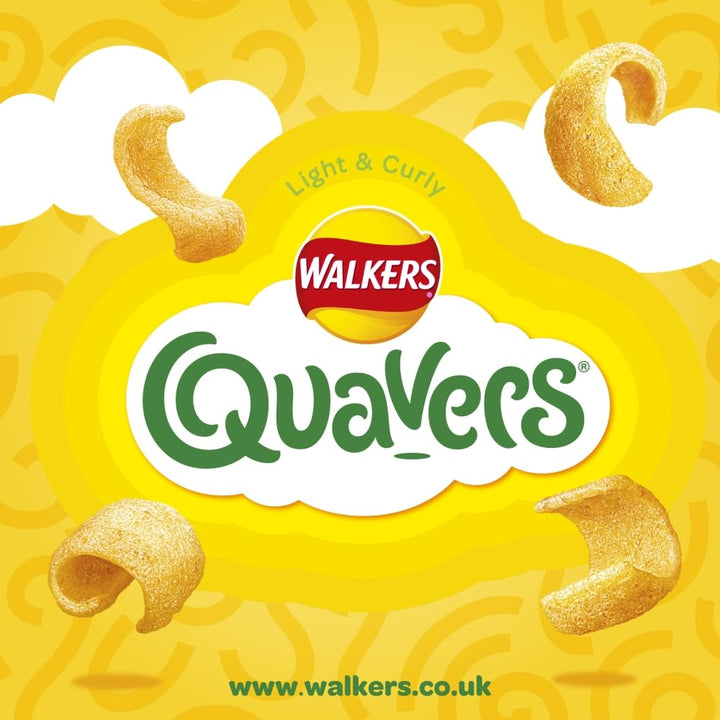Walkers Quavers Cheese Multipack Snacks 6x16g