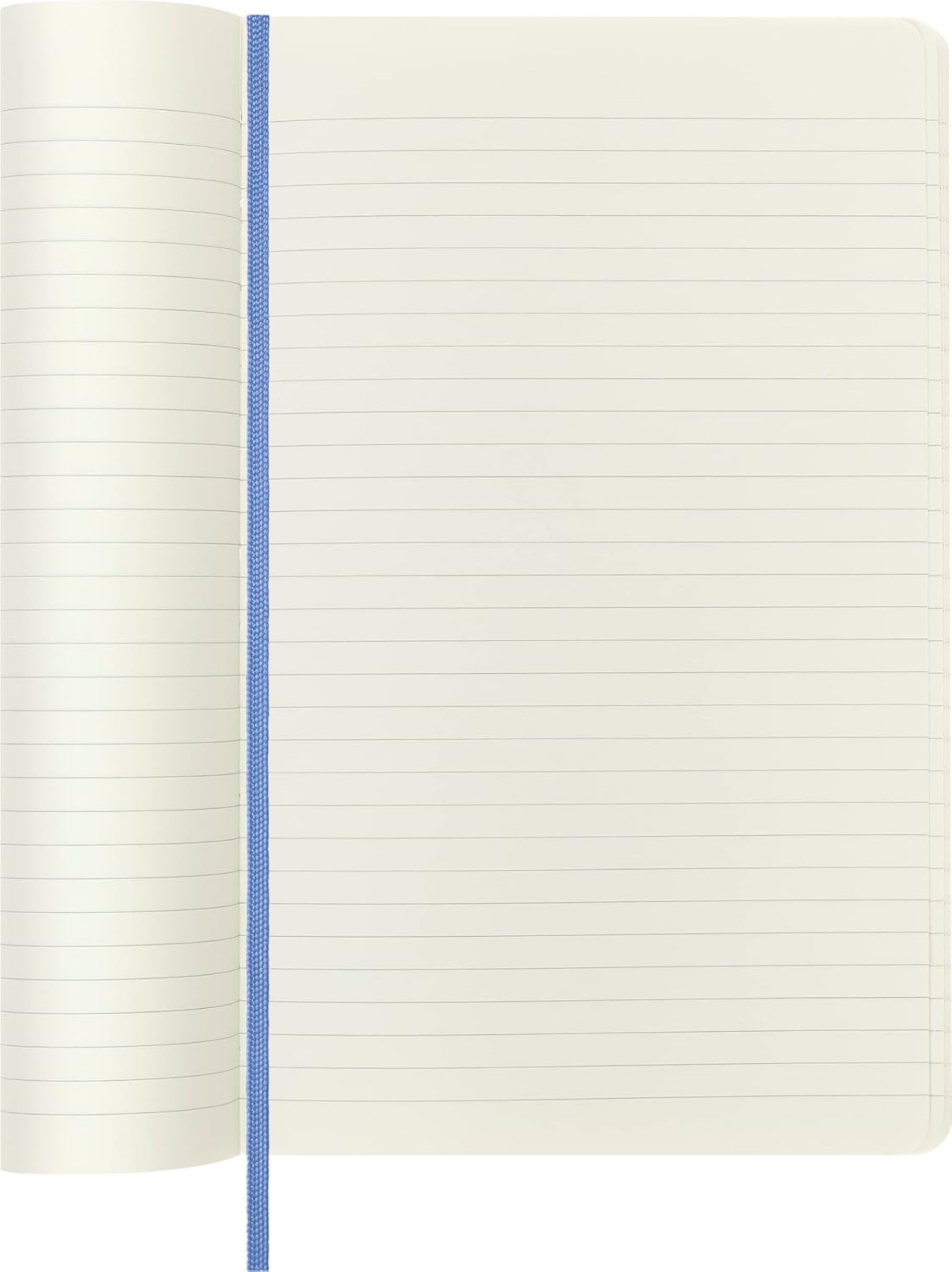 Moleskine Classic Notebook - Ruled, Soft Cover, Large 13x21 cm, Hydrangea Blue, 240 Pages 5
