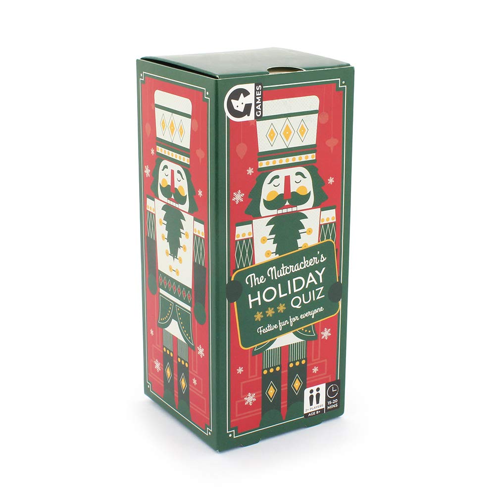 Ginger Fox The Nutcracker’s Holiday Quiz Trivia Card Game | Ages 8+ | 2+ Players | 20-30 Min 3