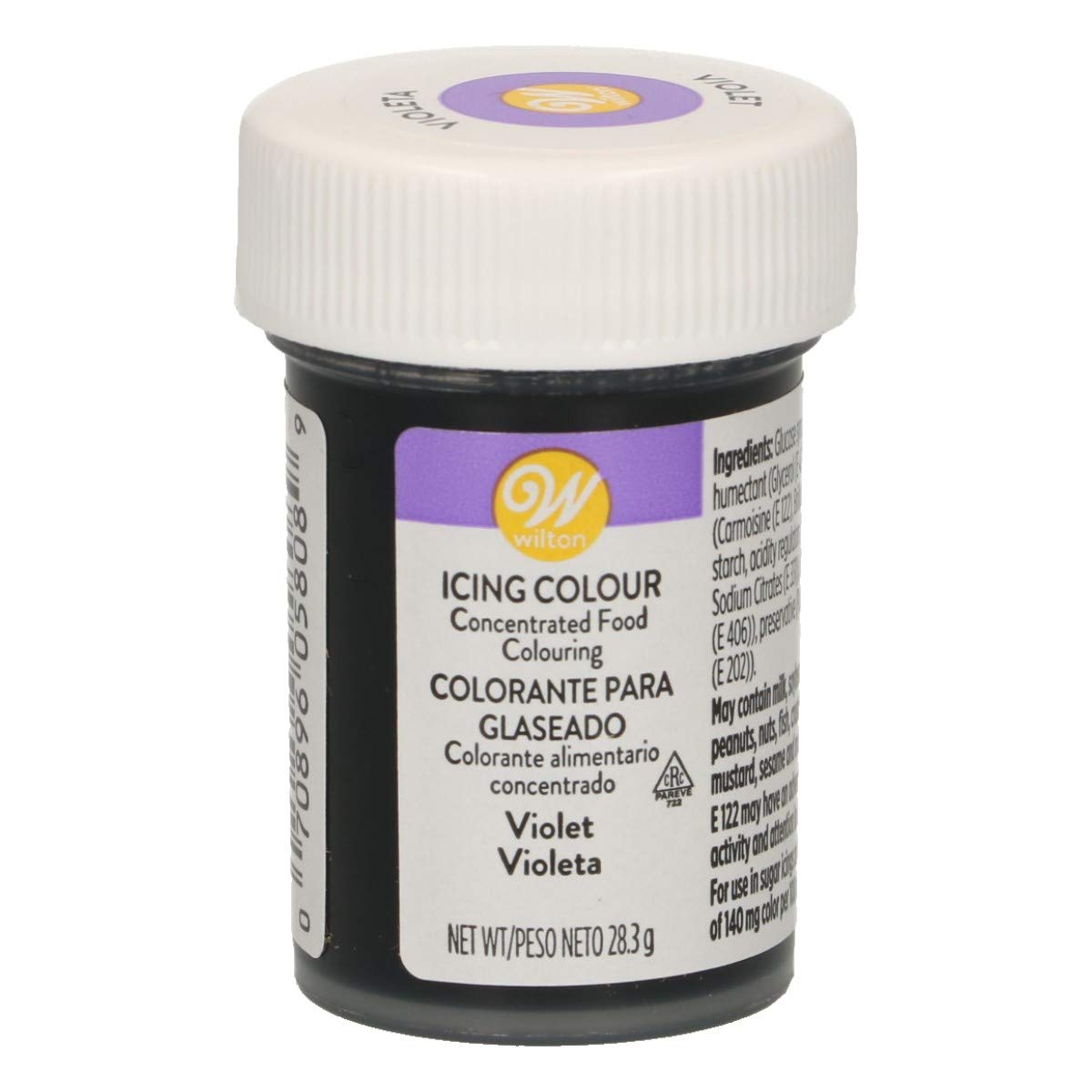 Wilton Violet Gel Food Colouring - Rich Colour, Won't Alter Icing Consistency | 28.3g Jar | Kosher Certified 1