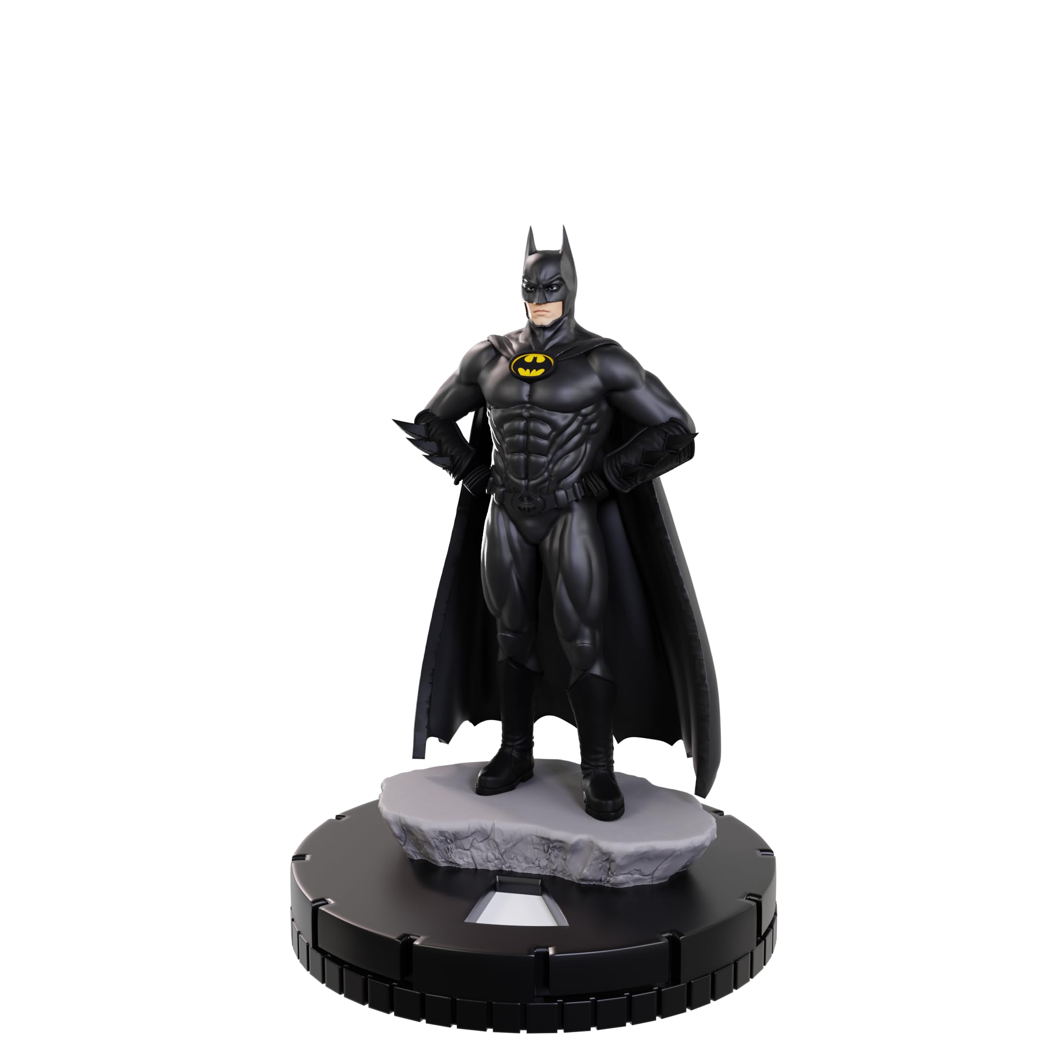 WizKids DC HeroClix Iconix: Batman Forever - Batman, The Riddler, Two-Face | Limited Edition 2