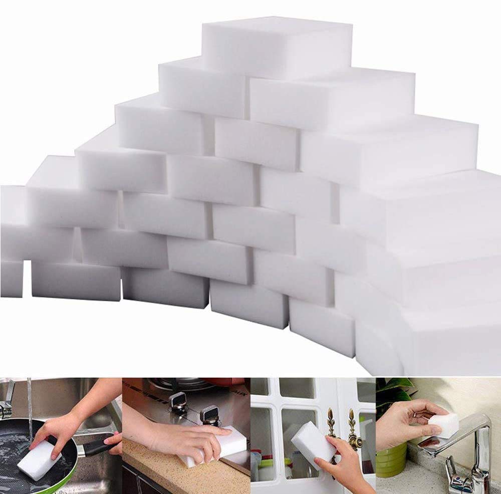 ASelected Magic Eraser Sponges - Pack of 50 | Melamine Sponge | 100x60x20mm 1