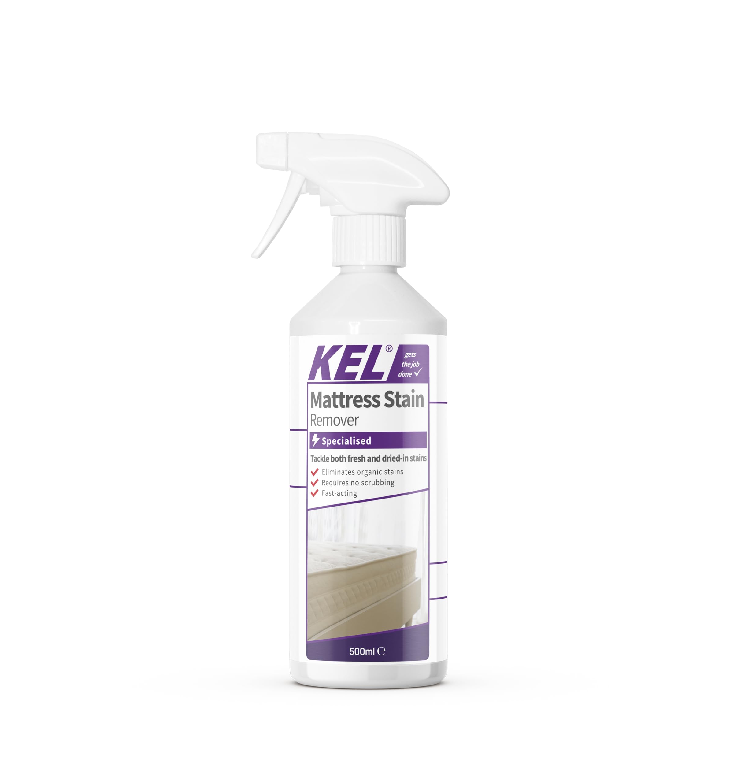 KEL Mattress Stain Remover - Organic Stain Removal | Fume Free | 500 ml 1