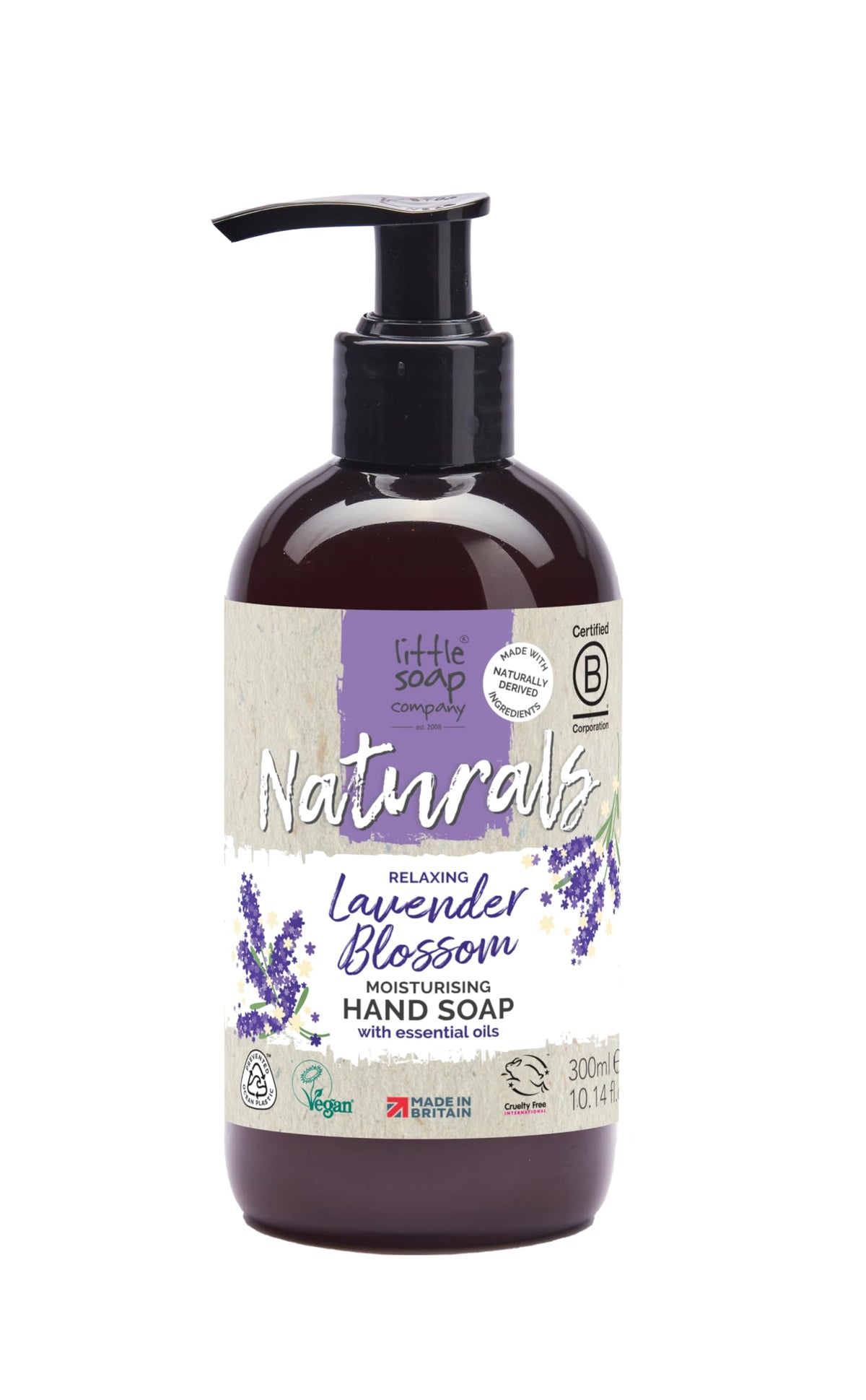 Little Soap Company Naturals Lavender Blossom Gentle Hand Wash - 300ml