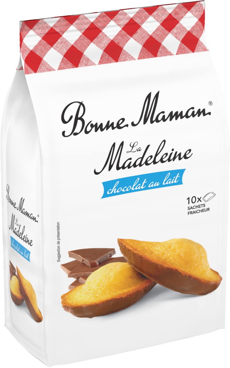 Bonne Maman Original French Madeleines with Milk Chocolate