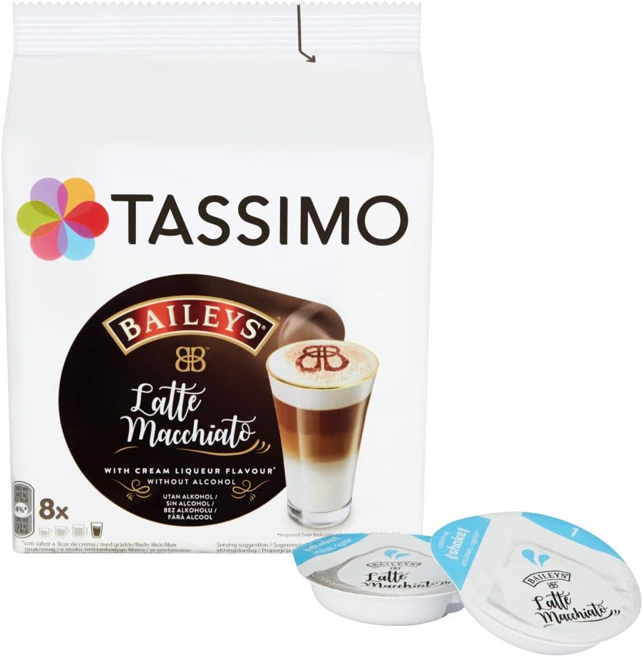 Tassimo Latte Macchiato Baileys Medium Roast Coffee Capsules, 16 Count 4
