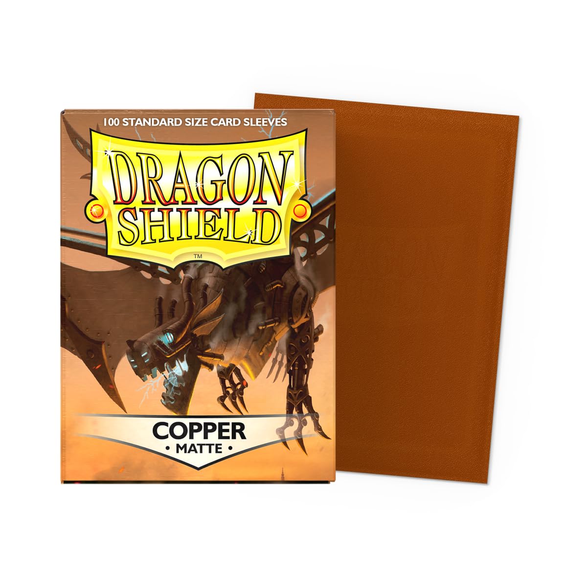 Dragon Shield Matte Copper Standard Size Card Sleeves 100 Pack 4