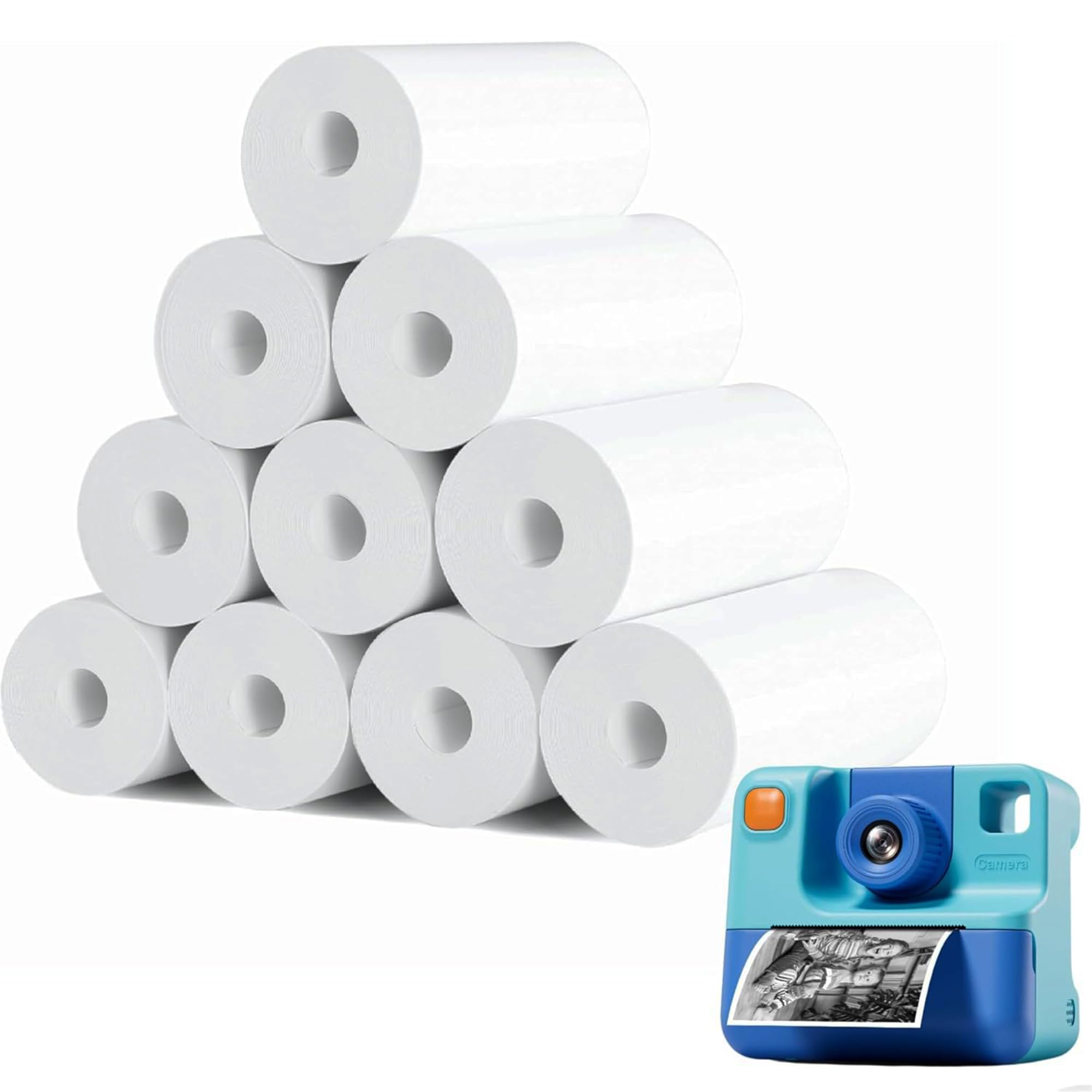Double Dragon Thermal Paper Rolls - 57x25mm, 10 Rolls (720 Total Pcs) | 10-Year Image Life 1