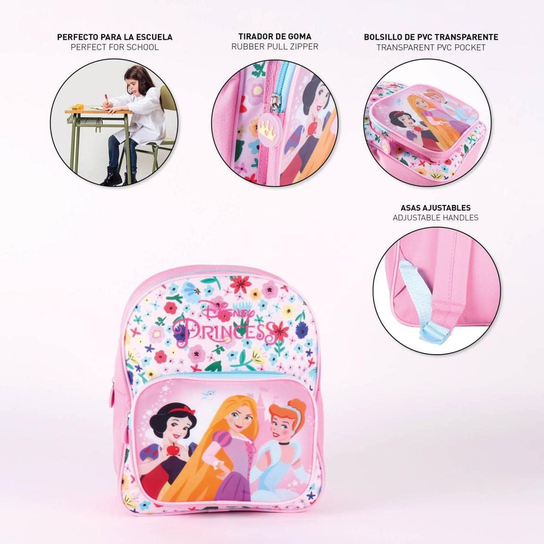 Cerdá Disney Princess Small Backpack for Kids (2100004032)