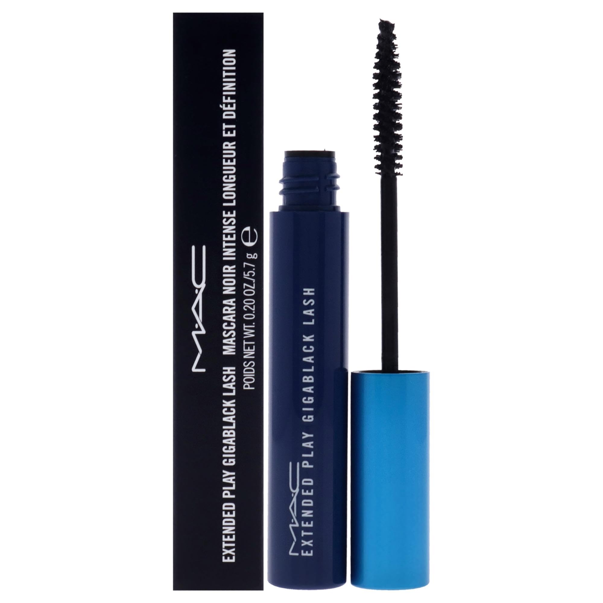 MAC Extended Play Gigablack Lash Mascara - Lifting, Defining, Long-Lasting, Smudge-Proof | Black | 5.7g