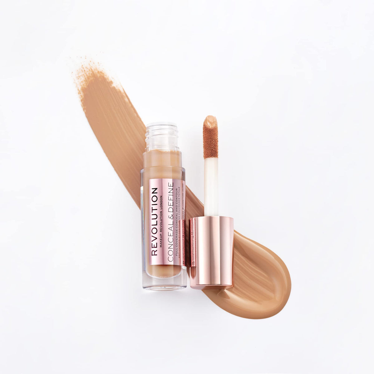 Makeup Revolution Conceal & Define Concealer - C12, 4 g
